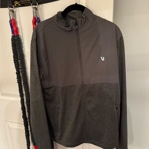 Vuori Men's Medium Sunday Element Track Jacket - Grey Heather - Not worn